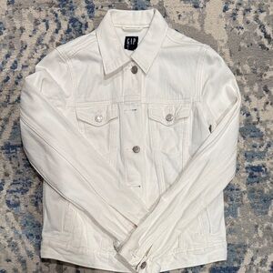 GAP Men's Off-White Denim Jacket